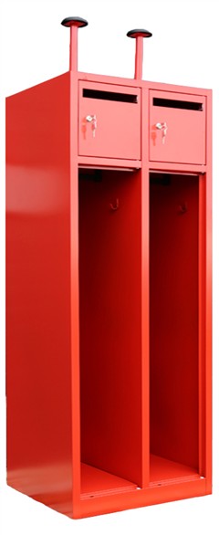 Spind für Feuerwehrleute